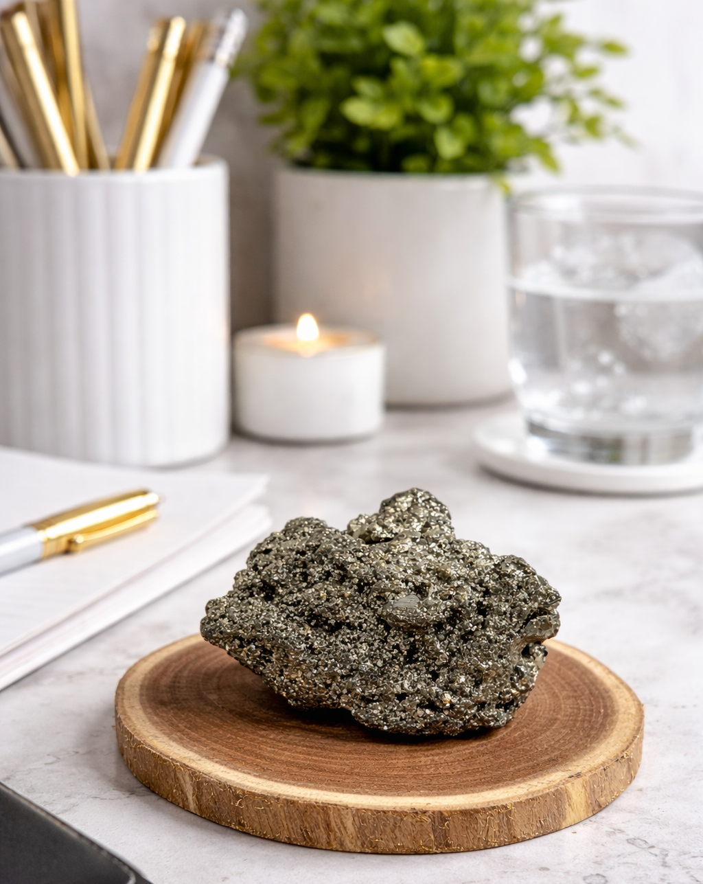 Pyrite Stone 3-4 Cm Length