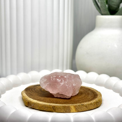 Rose Quarts Stone 3-4 Cm Length