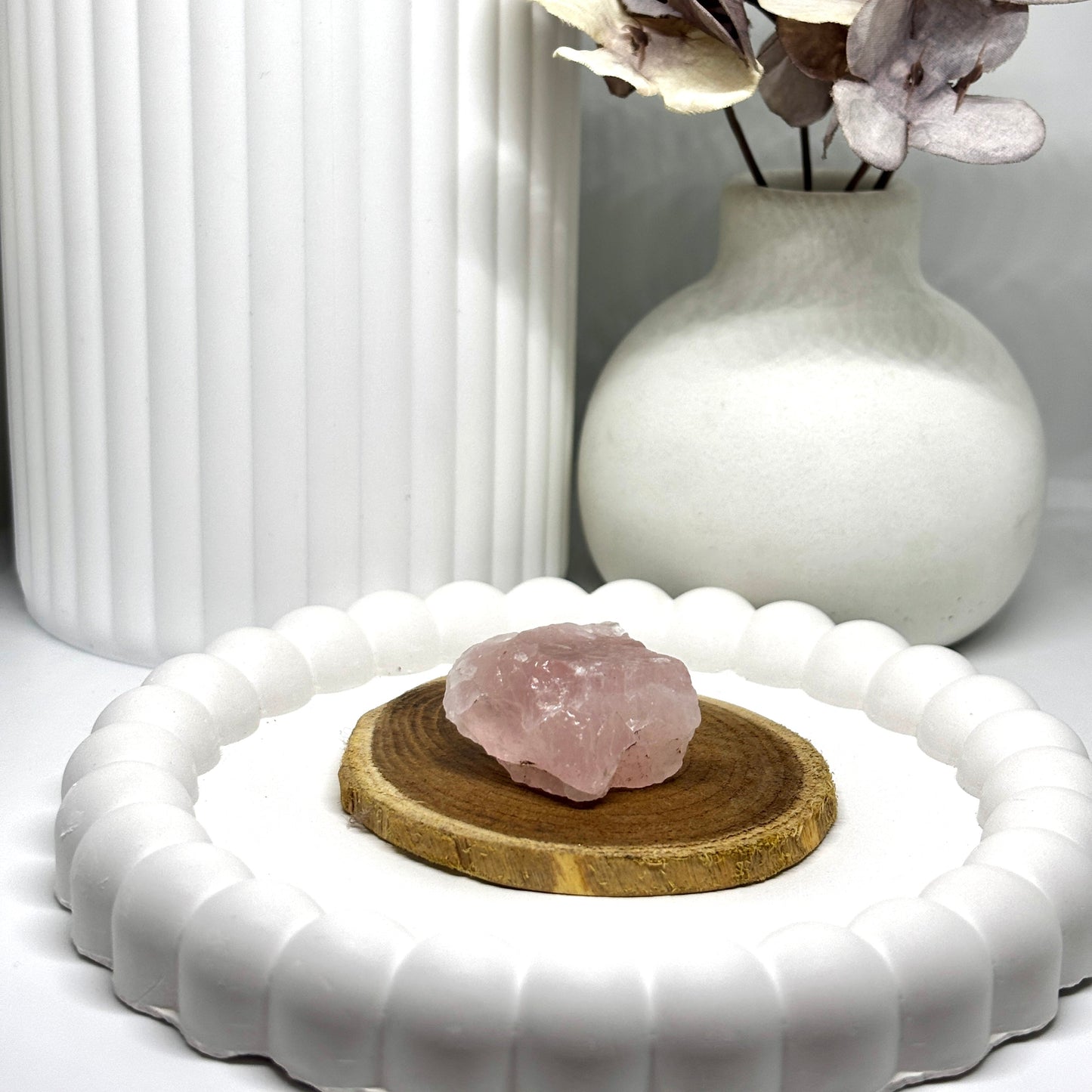 Rose Quarts Stone 3-4 Cm Length