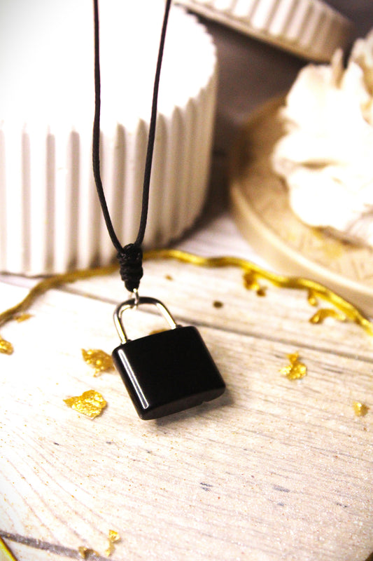 Tourmaline Lock Pendant