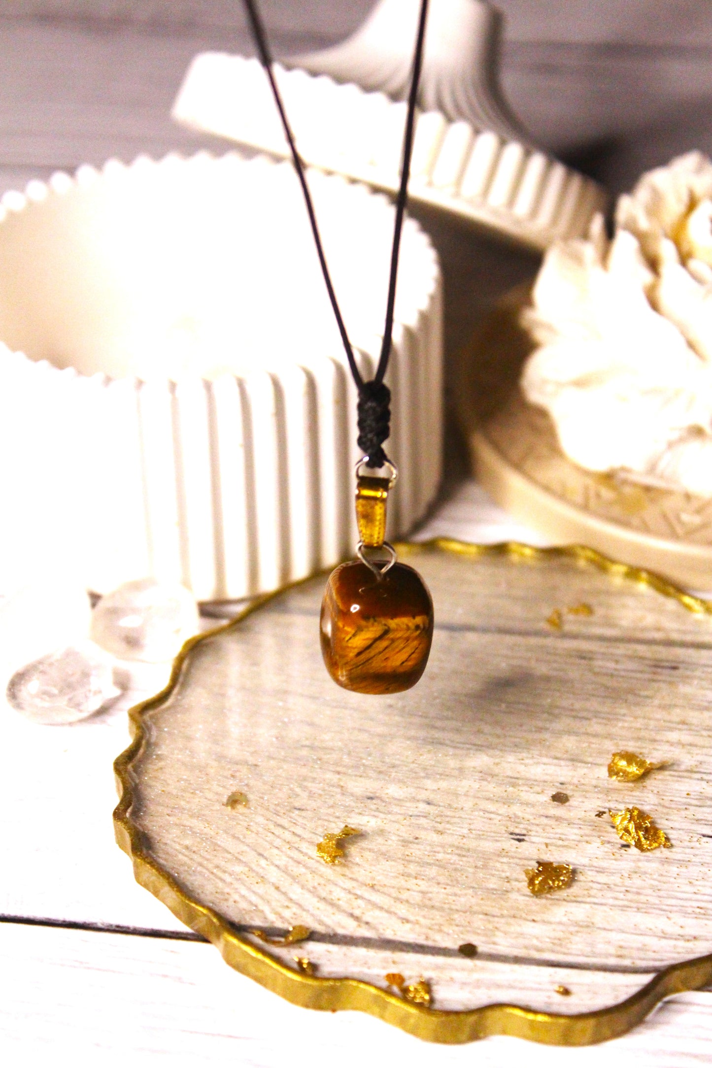 Tiger's Eye Tumble Pendant