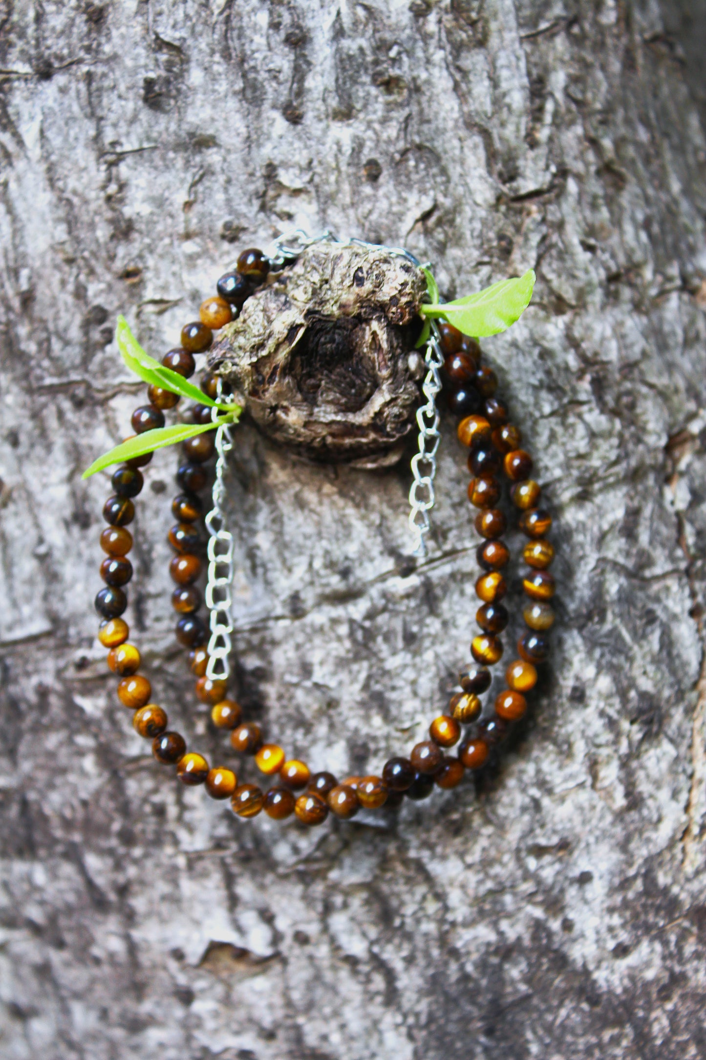 Tiger's Eye 4mm Anklets