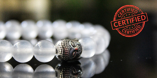 Selenite Bracelet with free Selenite tumble