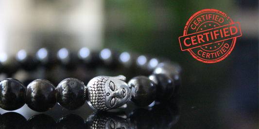 Black Obsidian Bracelet with free Selenite Tumble