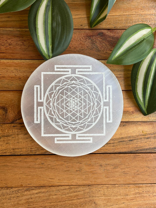 Selenite Plate