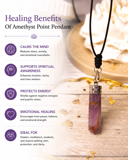 Amethyst Point Pendant